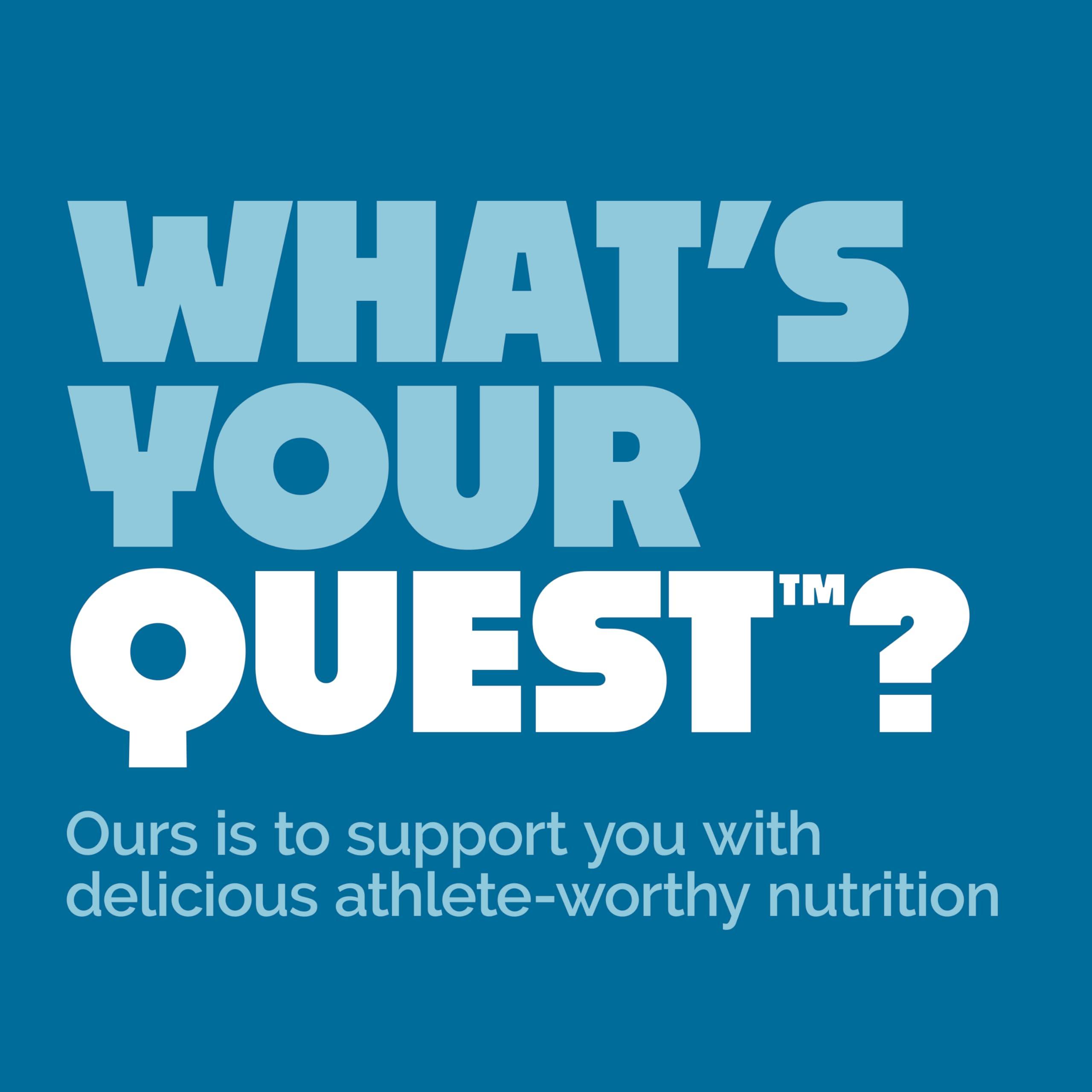 Quest Nutrition Quest Mocha Latte Iced Coffee & Chocolate Cake Frosted Cookies Mix-In Bundle, Protein Snack