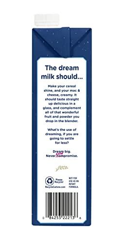 Dream Blends Rice Dream Organic Rice Milk Drink, Original Plain, Vegan Dairy Alternative, Lactose Free, Shelf Stable, 32oz (Pack of 12)