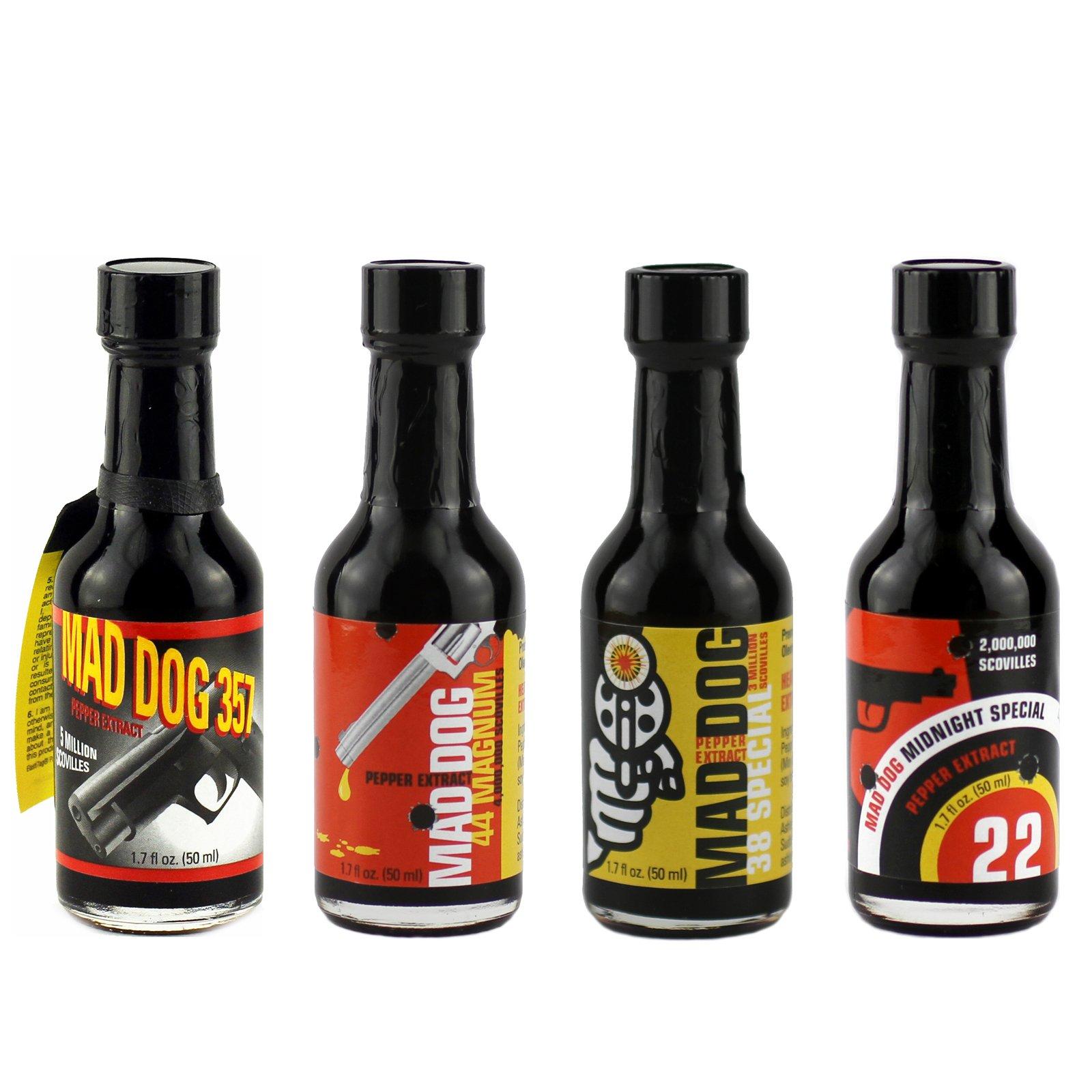 Mad Dog Gear Mad Dog 357 Hot Pepper Extract Arsenal Deluxe Hot Sauce Gift Set