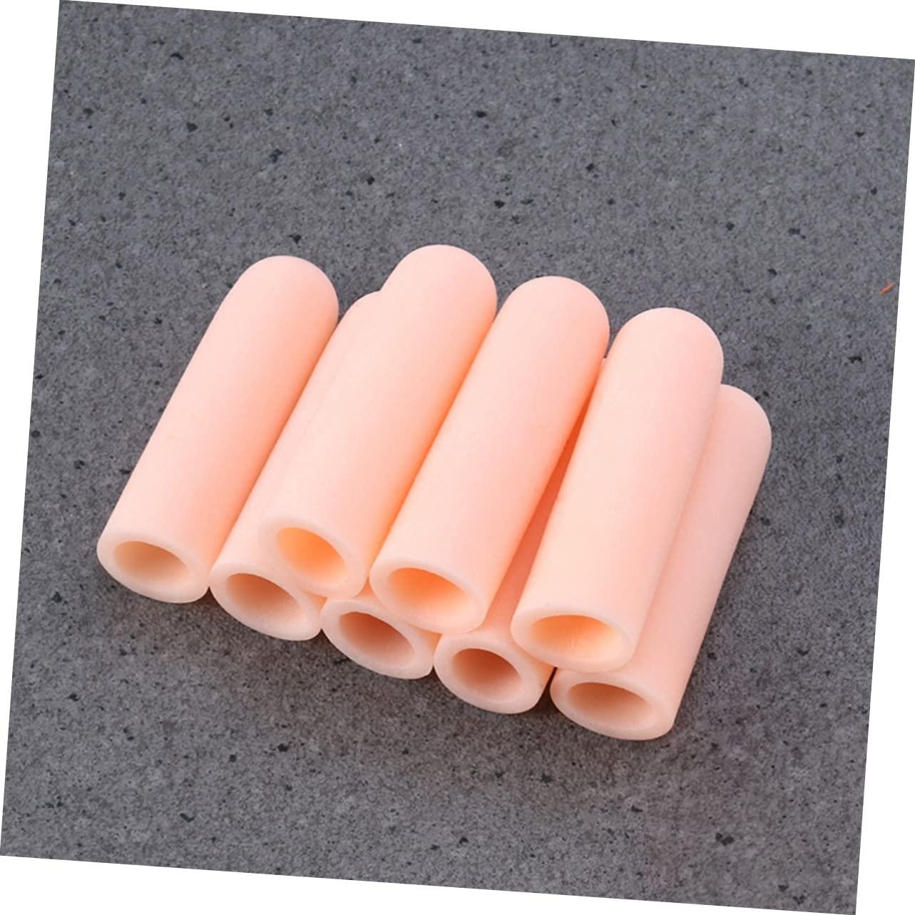 Healeved Healeved 8 Pcs Thumb Protector Thumb Sleeve Toe Sleeve Finger Protectors Invisible Finger Set Beige C01 Finger Covers