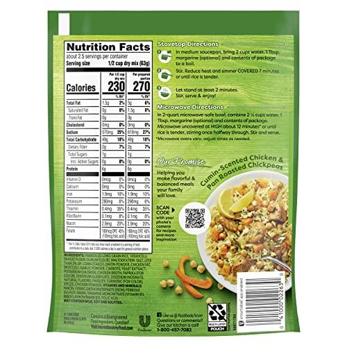Knorr Knorr Rice Sides For a Tasty Rice Side Dish Chicken Broccoli with Long Grain Rice and Vermicelli Pasta No Artificial Flavors, No Preservatives, No Added MSG, 5.5 Oz, Pack of 12