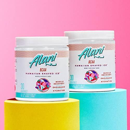 Alani Nu Alani Nu BCAA Hawaiian Shaved Ice | Branch Chain Essential Amino Acids | 2:1:1 Formula | Supplement Powder | Muscle Recovery Vitamins for Post-Workout | 30 Servings