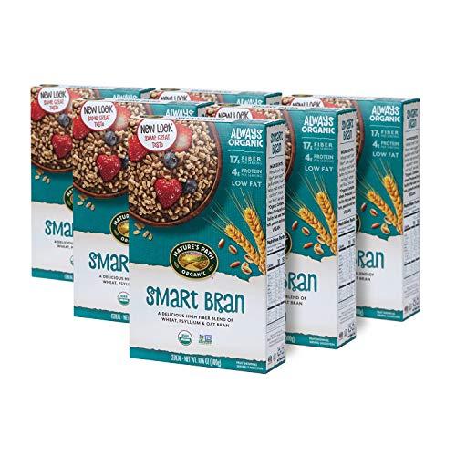 Nature's Path Nature's Path Organic Smart Bran Cereal, 10.6 Ounce (Pack of 6), Non-GMO, 17g Fiber, 4g Protein