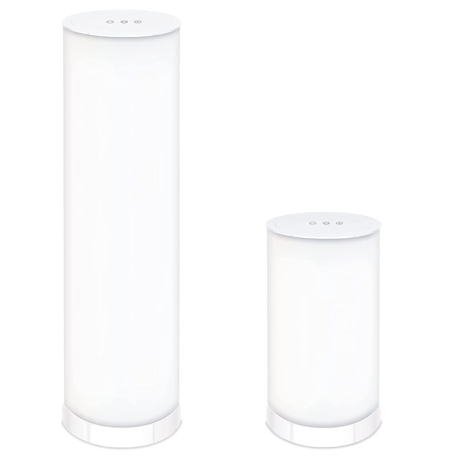 Bright Health Bright Health Light Therapy Lamps, Bundle - 10,000 LUX at 12 Inches - LED Sun Lamp Mood Light and Sunlight Lamp with 360 Degree Light Therapy to Fight Low Energy and Sunlight Deprivation, White