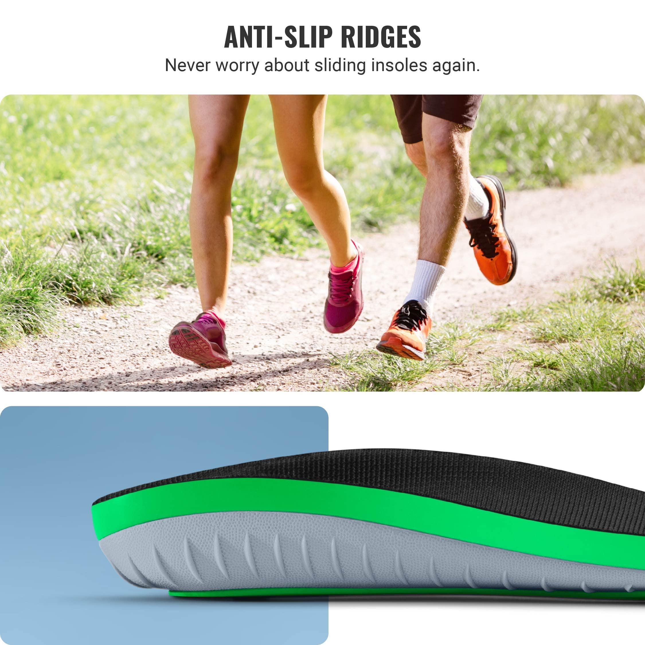 Protalus Protalus T-100 Elite - Patented Stress Relief Replacement Shoe Inserts, Improved Comfort, Relieve Plantar Fasciitis, Anti Fatigue, Alignment Improving Shoe Insoles, Women\'s 7.5