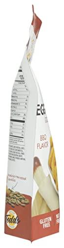 Todd\'s Better Snacks Todd\'s Better Snacks Egg & Lentil Crisps, BBQ Flavor, Good Source of Protein, 12g Protein per Serving, Nut Free, Gluten Free, 2.5 Ounce (Pack of 12)