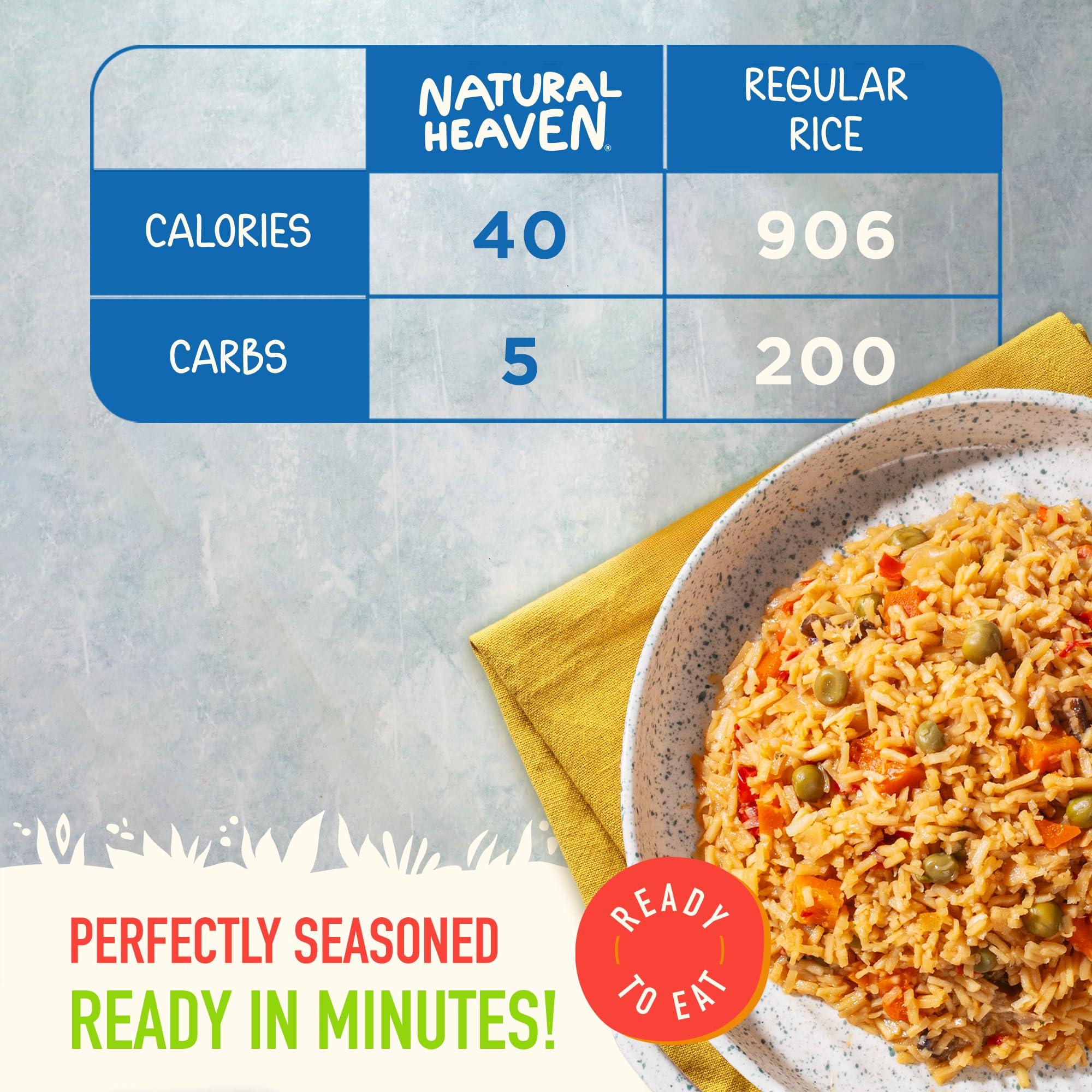 Natural Heaven Natural Heaven Hearts of Palm Asian Keto Food Bowl 6-Pack Prepared Meals, Ready in 60 Seconds, 9 Oz Ea