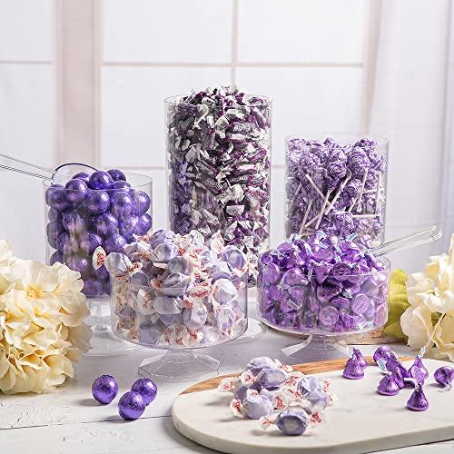 WH Candy Purple Candy Buffet Table Supplies (Approx 9 lbs) - Purple Candy Bar Dessert Table