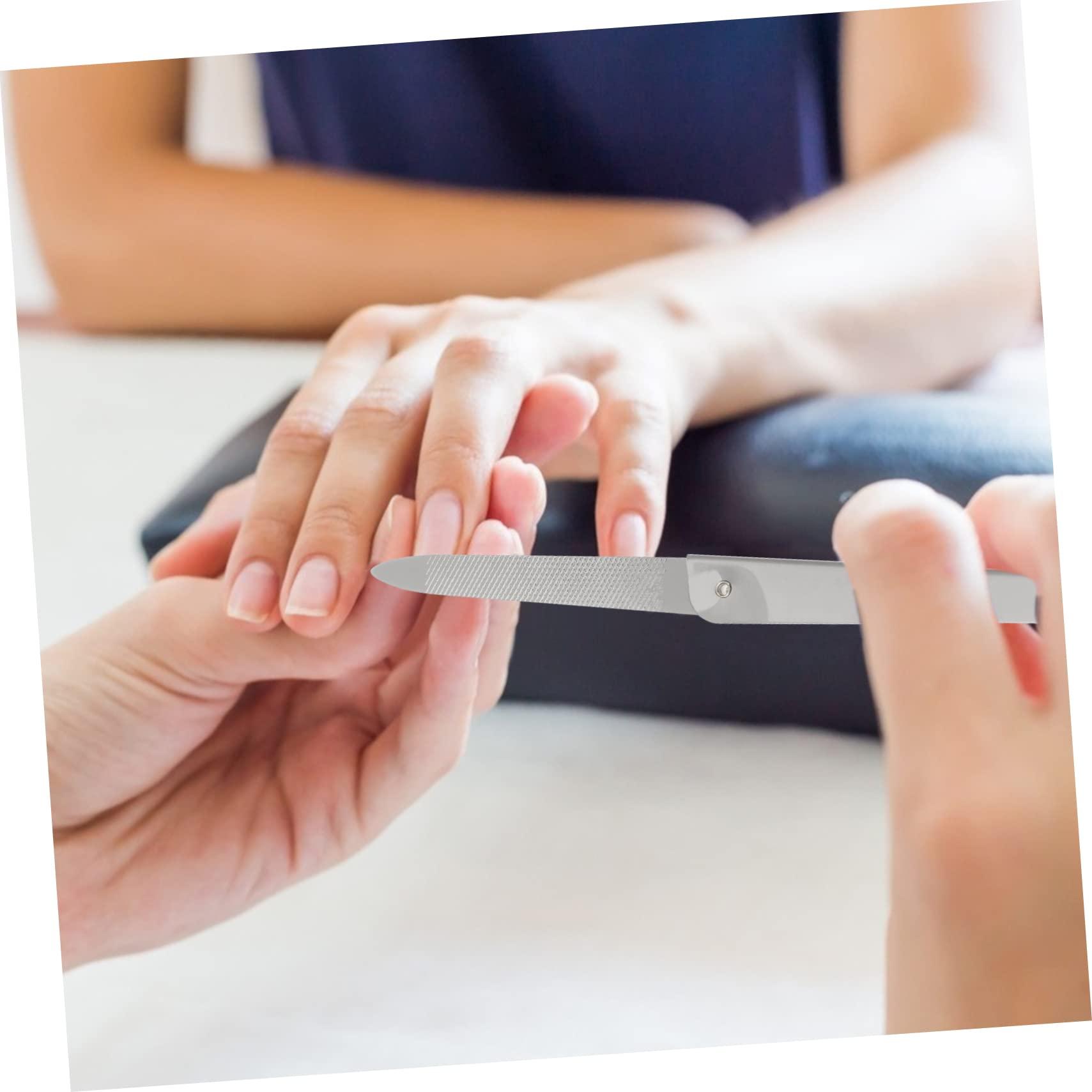 FOMIYES 6pcs Nail Buffer Nail File Foldable Nail Files Nail File Buffer