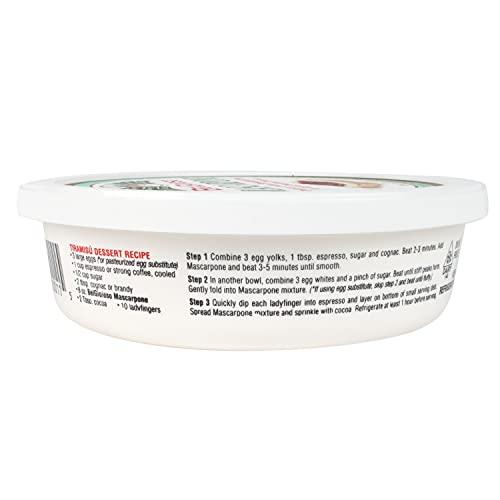 BelGioioso Belgioioso Mascarpone Creamy Spreadable Cheese, Gluten Free, Kosher, 8 Ounces (Pack Of 12)