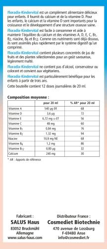 SALUS HAUS Gmbh & Co KG SALUS Kindervital, 250 ML