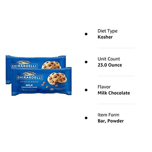 Ghirardelli Chocolate Company Ghirardelli Milk Chocolate Baking Chips 11.5 oz. (Pack of 2)
