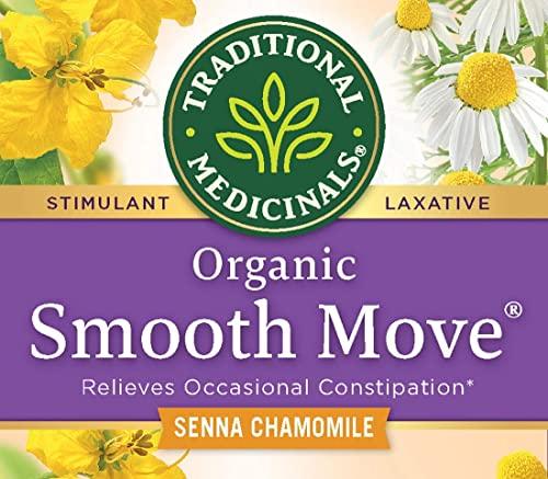 Traditional Medicinals Traditional Medicinal Organic Smooth Move Senna Chamomile Tea 16 Bag (Pack of 1)