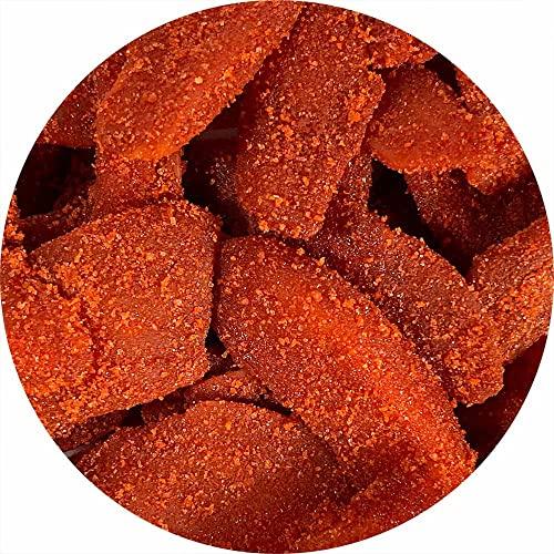 DON TURINOS ¡QUE RICOS! Chili Chamoy Mango Slices, 8.5 oz. Bag of Authentic Mexican Dry Fruit Candy, Sweet and Spicy Flavor, Fresh and Natural Dulce Mexicano, by Don Turinos