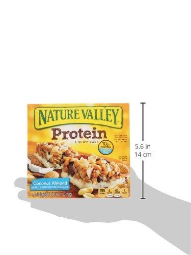 Nature Valley Nature Valley Protein Granola Bars, Coconut Almond, Snacks Bars, 5 ct