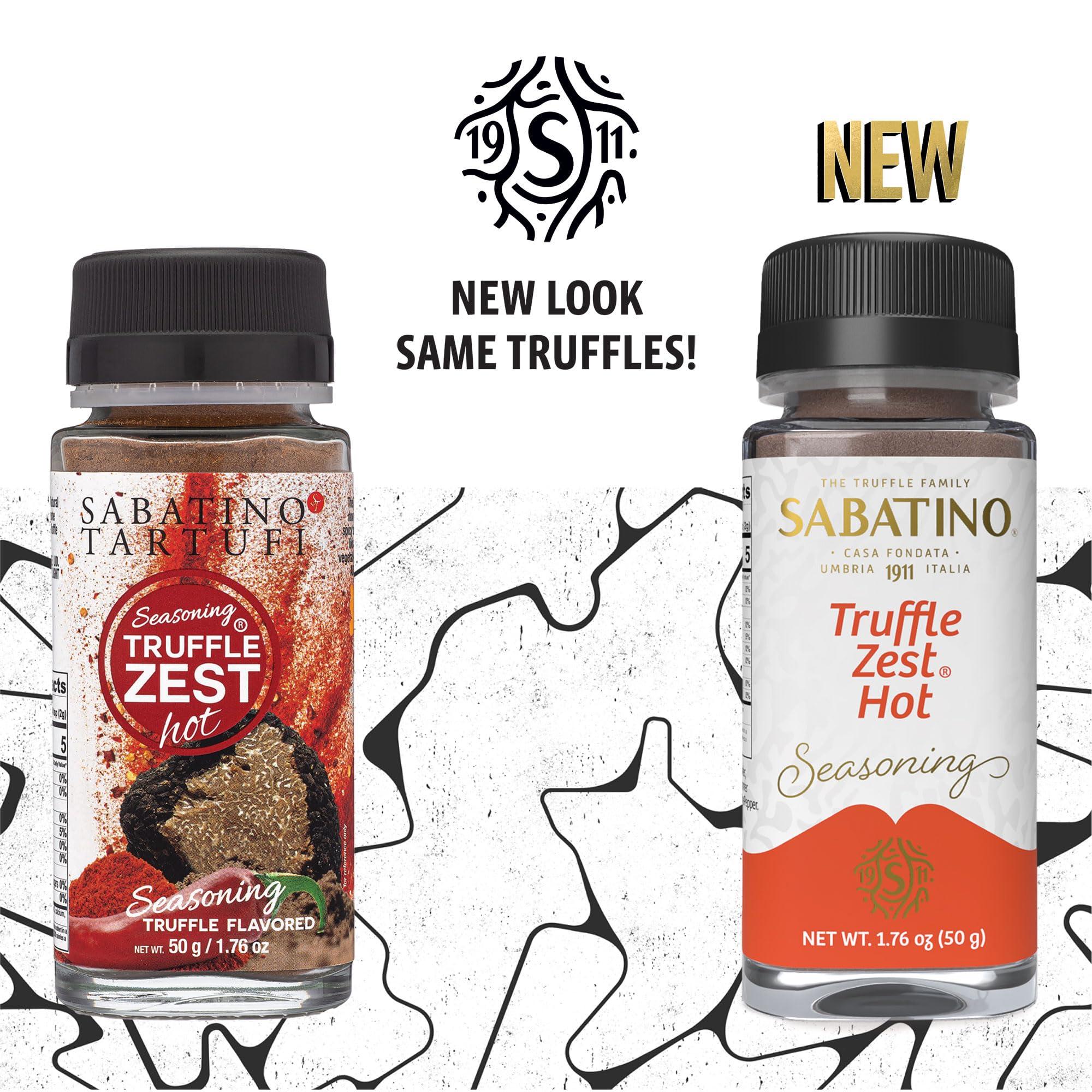 Sabatino Tartufi Sabatino Tartufi Truffle Zest Seasoning, Hot, The Original All Natural Gourmet Truffle Powder, Plant Based, Vegan and Vegetarian Friendly, Kosher, Low Carb, Keto, Non-Gmo Project Certified, 1.76 oz
