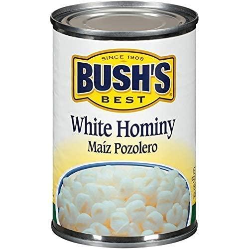 Bush's Best Bush's Best White Hominy, 15.5 OZ (Pack of 4)