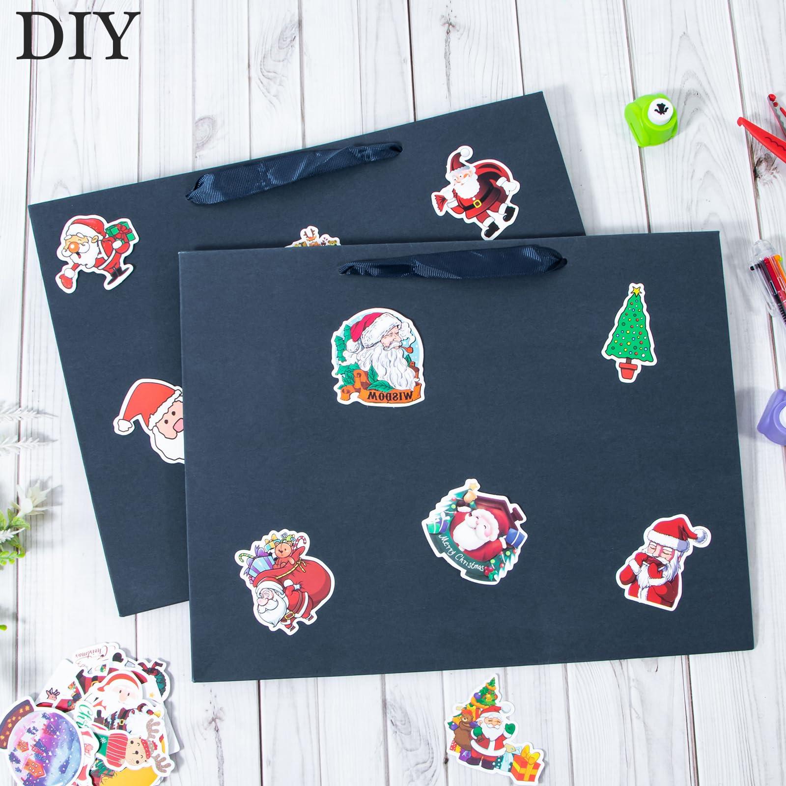 Dasofine Dasofine 25pcs Navy Blue Gift Bags, Large Gift Bags 13\" x 5\" x 10\", Thick Kraft Paper Favor Bags, Gift Bags with Handles for Party, Wedding, Baby Shower