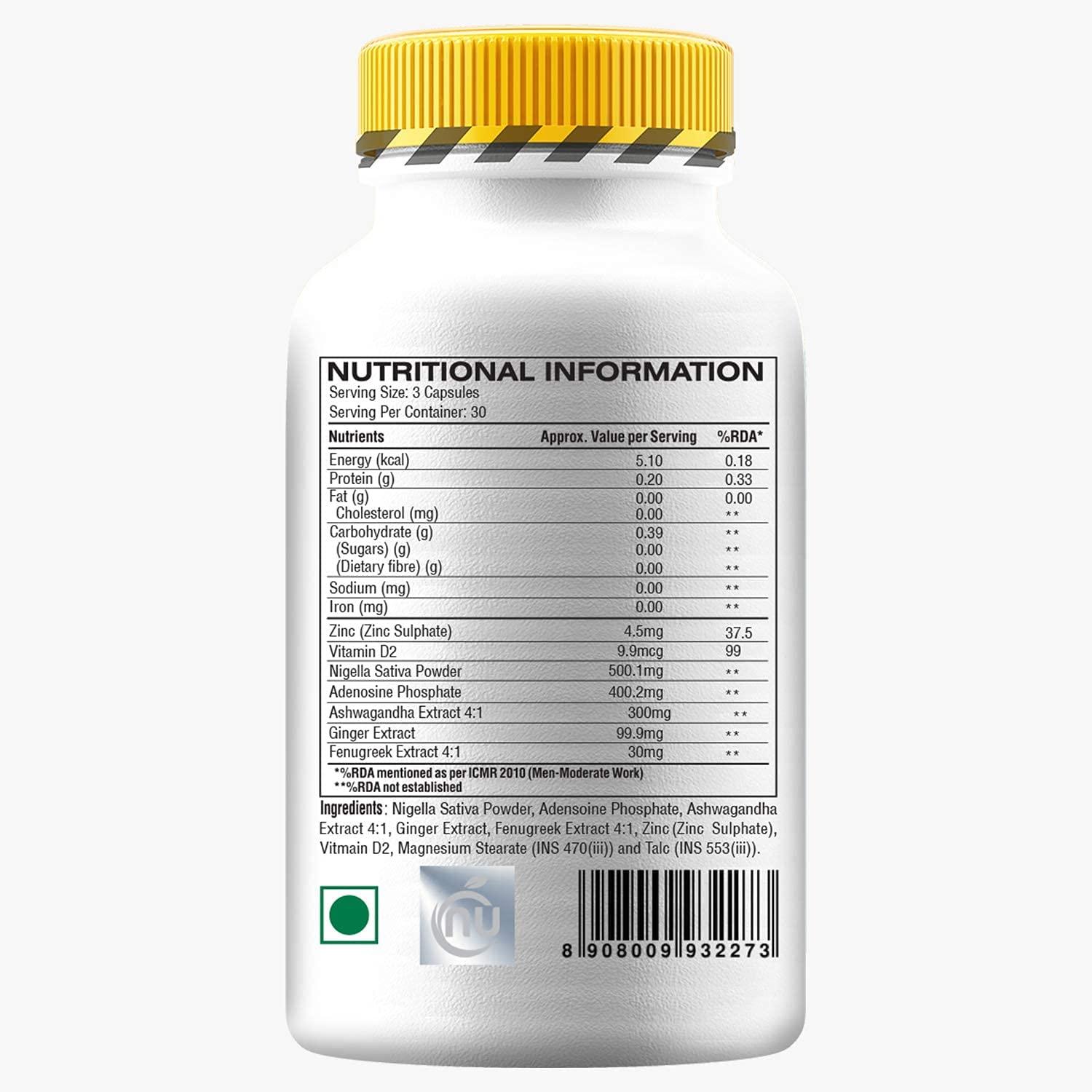 mnb mnb ANVAROL (ANAVAR) Natural Alternative for Cutting & Lean Muscle Supplement, First TIME in India (90 Capsules)