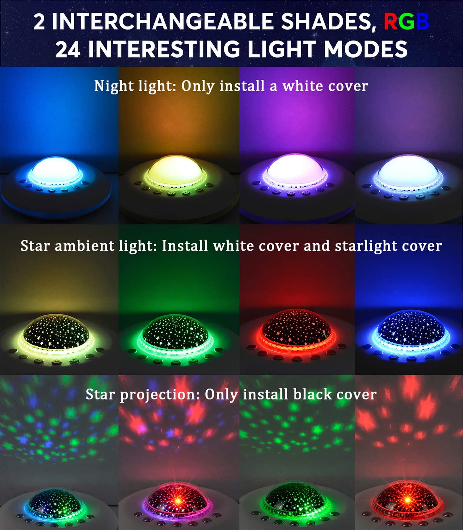 Famisym FamiSym White Noise Machine for Kids, Sound Machine Baby with 7 Starry Ambient Night Light, 28 Soothing Sounds Sleep Noise Machine Maker Ideal Gifts for Kids Adults Bedside Travel Nursery