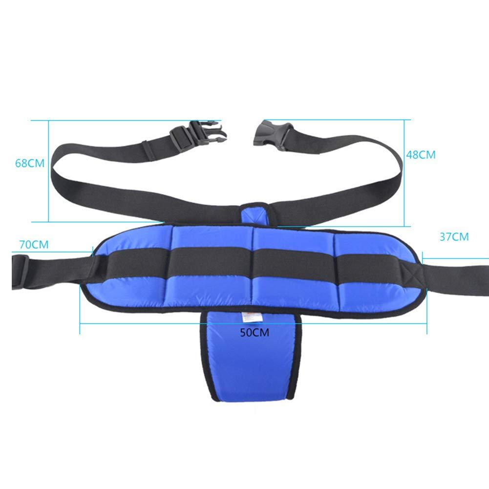jehdfbvssjcbcsvfd Wheelchair Belt Restraint Pelvic Support - Adjustable Medical Restraints Straps Patients Cares Safety Harness Chair Waist Anti-Slip Positioning Band
