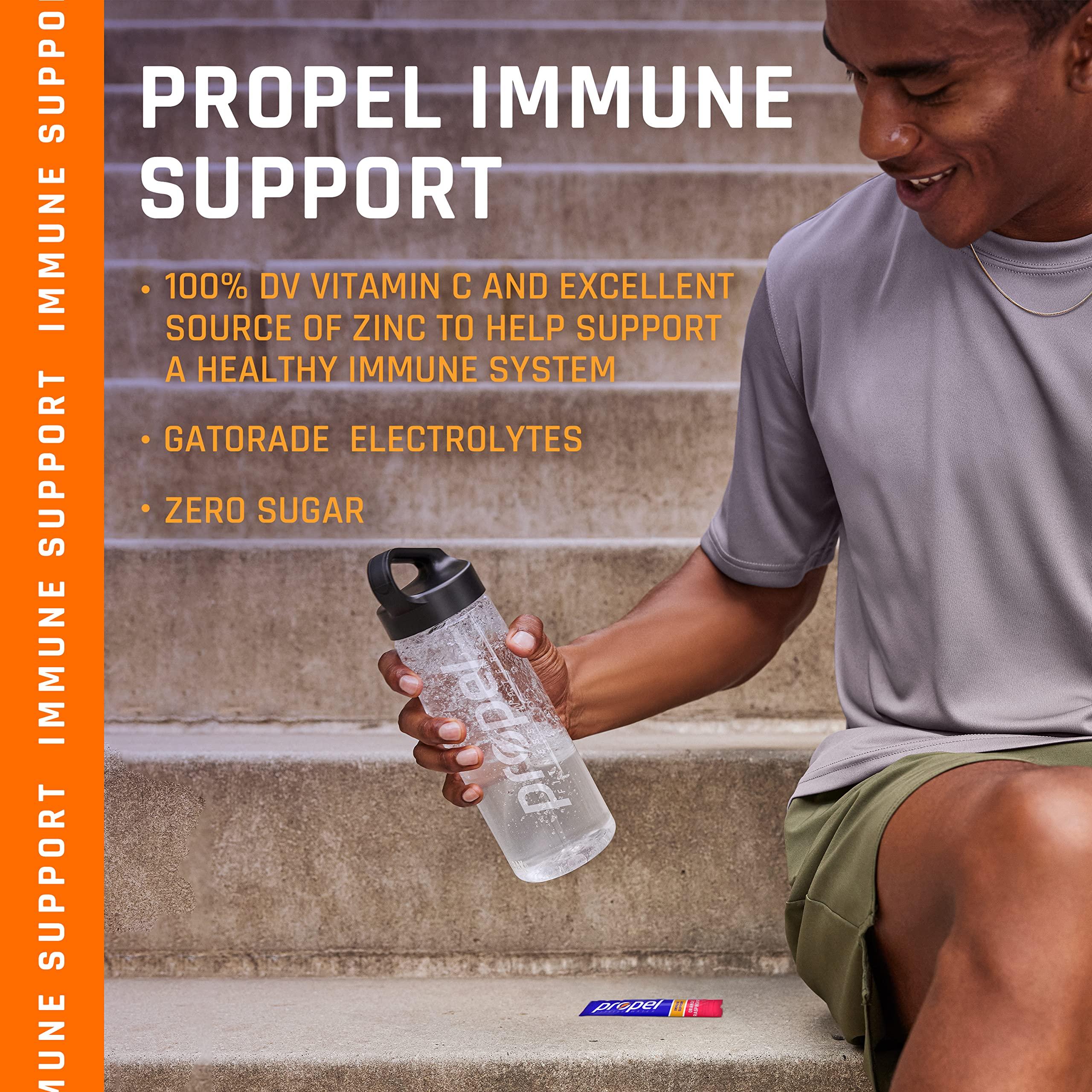 Propel Propel Immune Support Powder Lemon Blackberry
