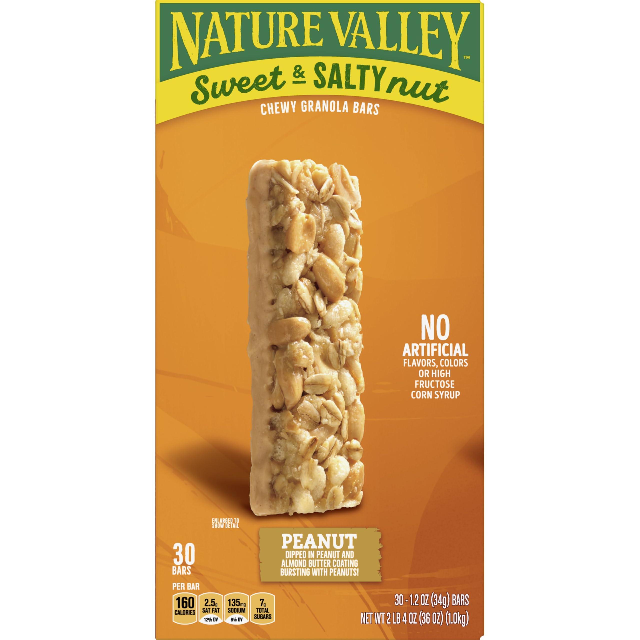 Nature Valley Nature Valley Sweet and Salty Granola Bars, Peanut, 30 Bars, 36 OZ
