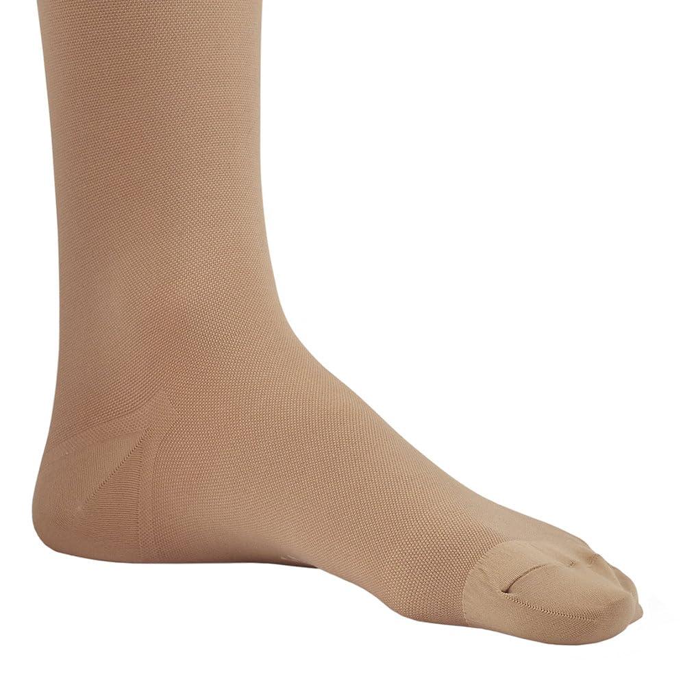 Ames Walker Ames Walker AW Style 300 Medical Support 30-40 mmHg Extra Firm Closed Toe Knee High Stockings Beige Small