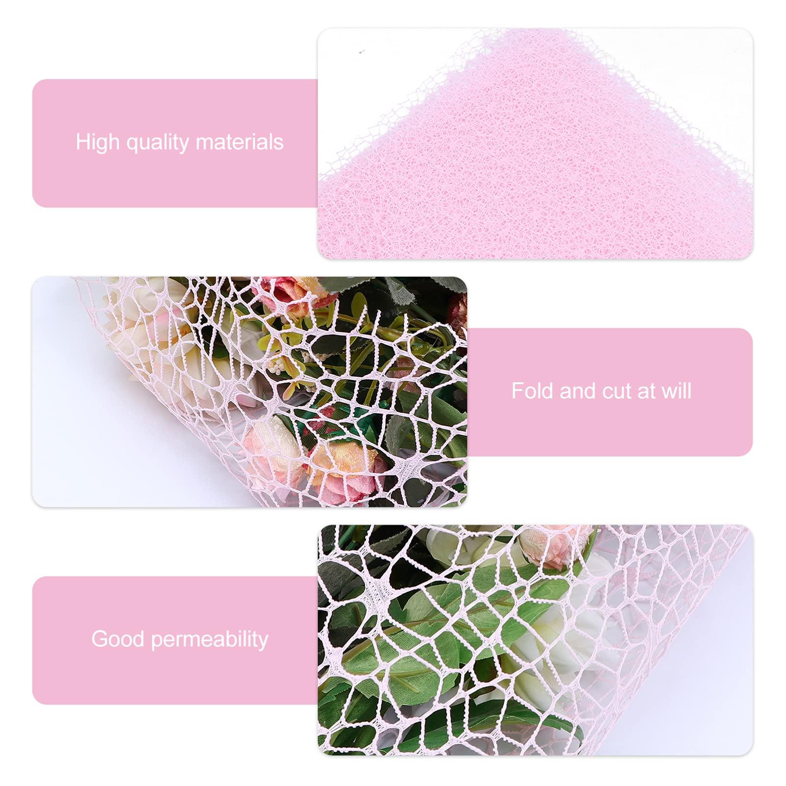 Ciieeo Ciieeo 10 Sheets Bouquet Wrapping Net Wrapping Mesh Bouquet Wrapping Mesh Bouquet Wrapping Paper Wrapping Paper for Bouquet Bouquets Floral Candy Bouquet of Flowers