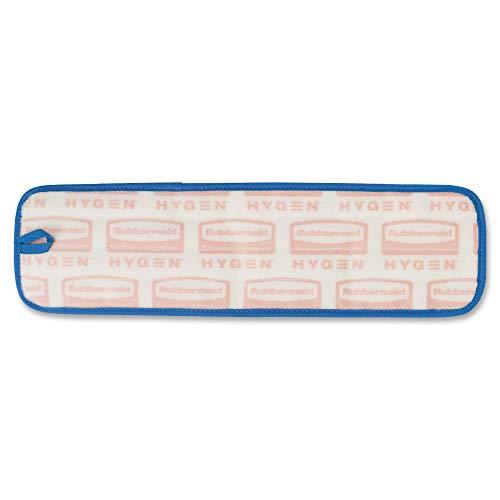 Rubbermaid Rubbermaid Commercial Products Mop Head for Microfiber Damp Mop, 18-Inch, Blue, Heavy-Duty Single Sided Cleaning Cloth for Hardwood/Tile/Laminated Floors in Kitchen/Lobby/Office