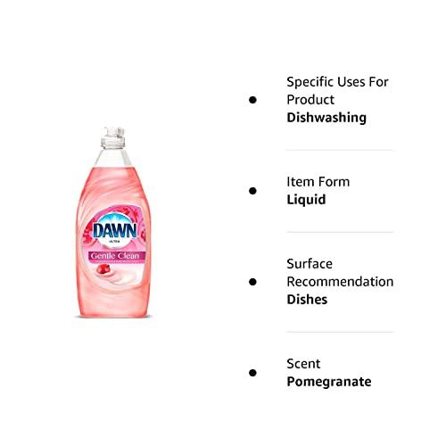 Dawn Dawn Gentle Clean Dishwashing Liquid, Pomegranate & Rose Water