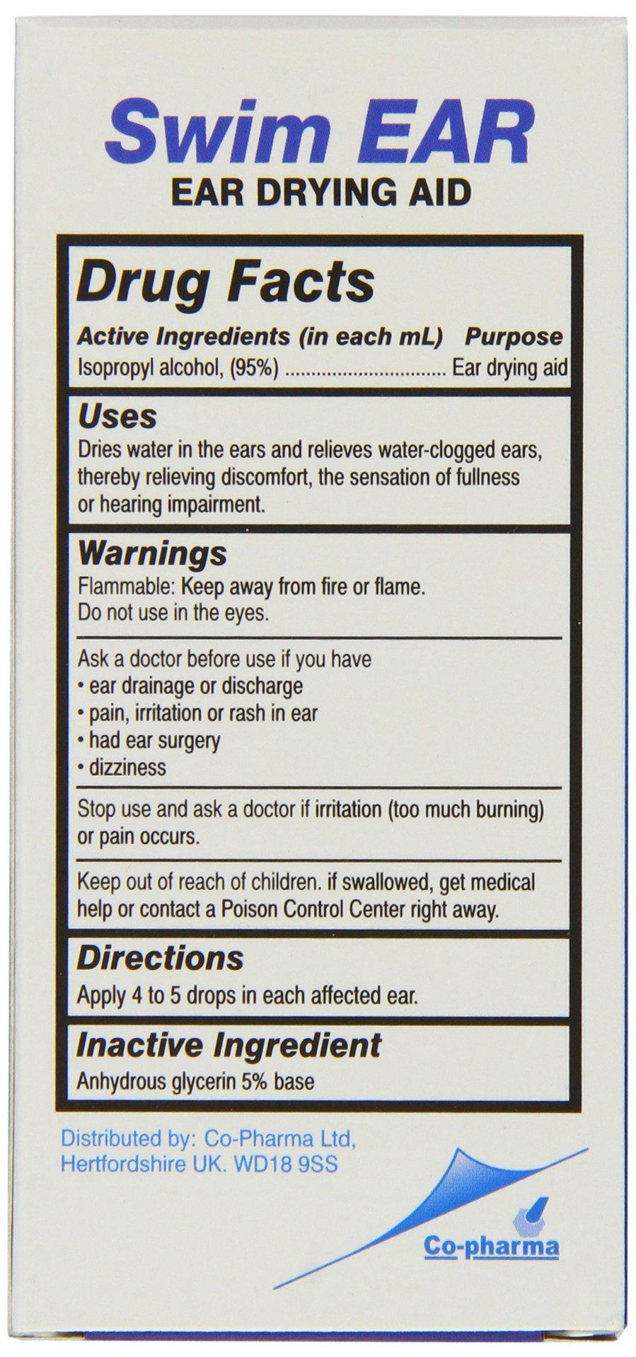 Swim Ear Swim-Ear Ear-Water Drying Aid, 1 fl oz (29.57 ml