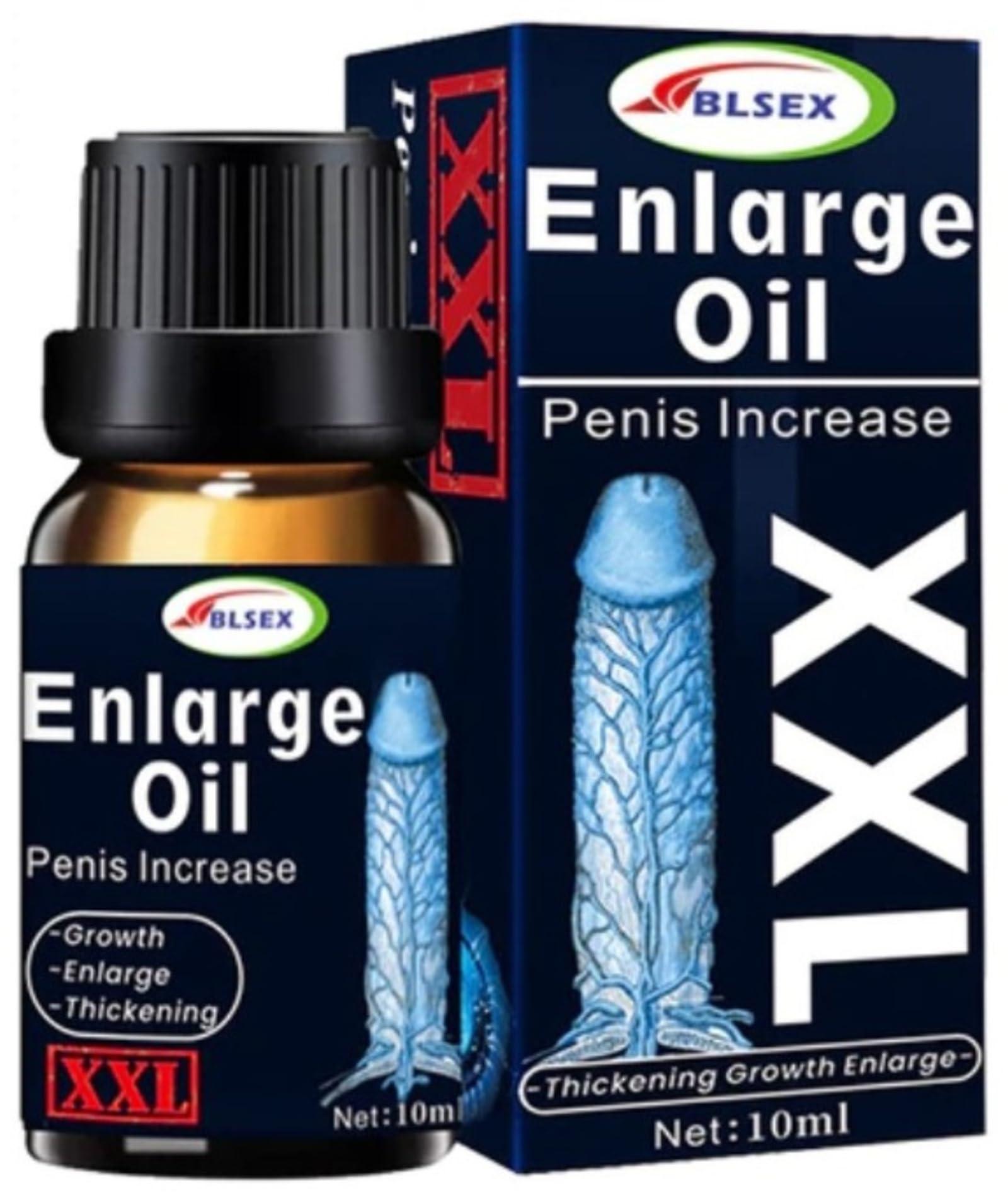 BLSEX BLSEX XXL Enlargement Oil Increase Male Enlarge Oil Growth Oil Fast Big Thick Long | 0.34 fl.oz | Pack of 1