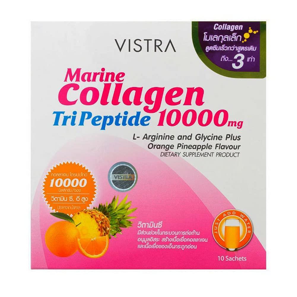 Vistra Vistra Collagen 10,000 mg.(Orange+Pineapple)