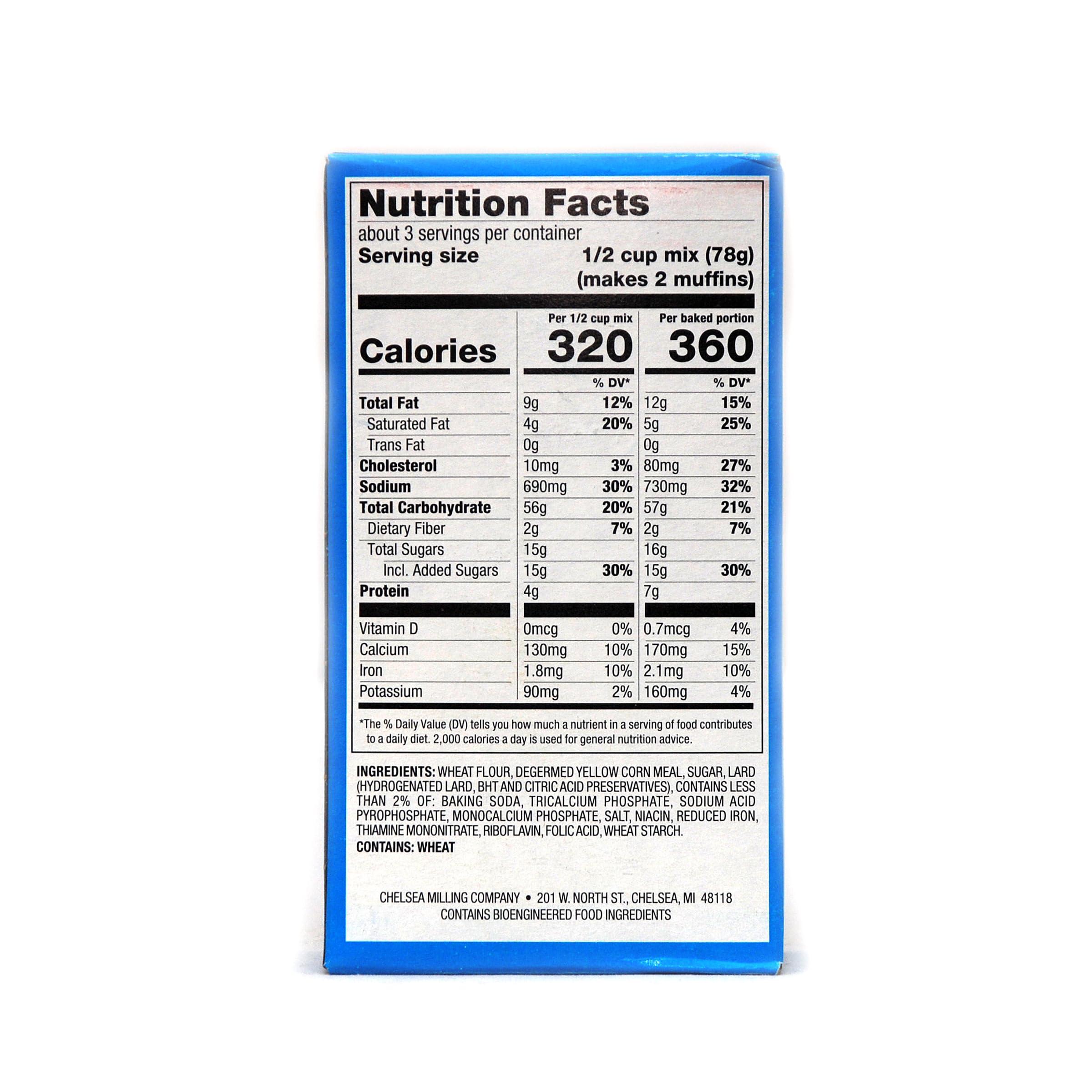 JFS Grocery Jiffy Corn Muffin Mix (Pack of 4), 8.5 oz (240g) Bundled with a JFS Recipe Card