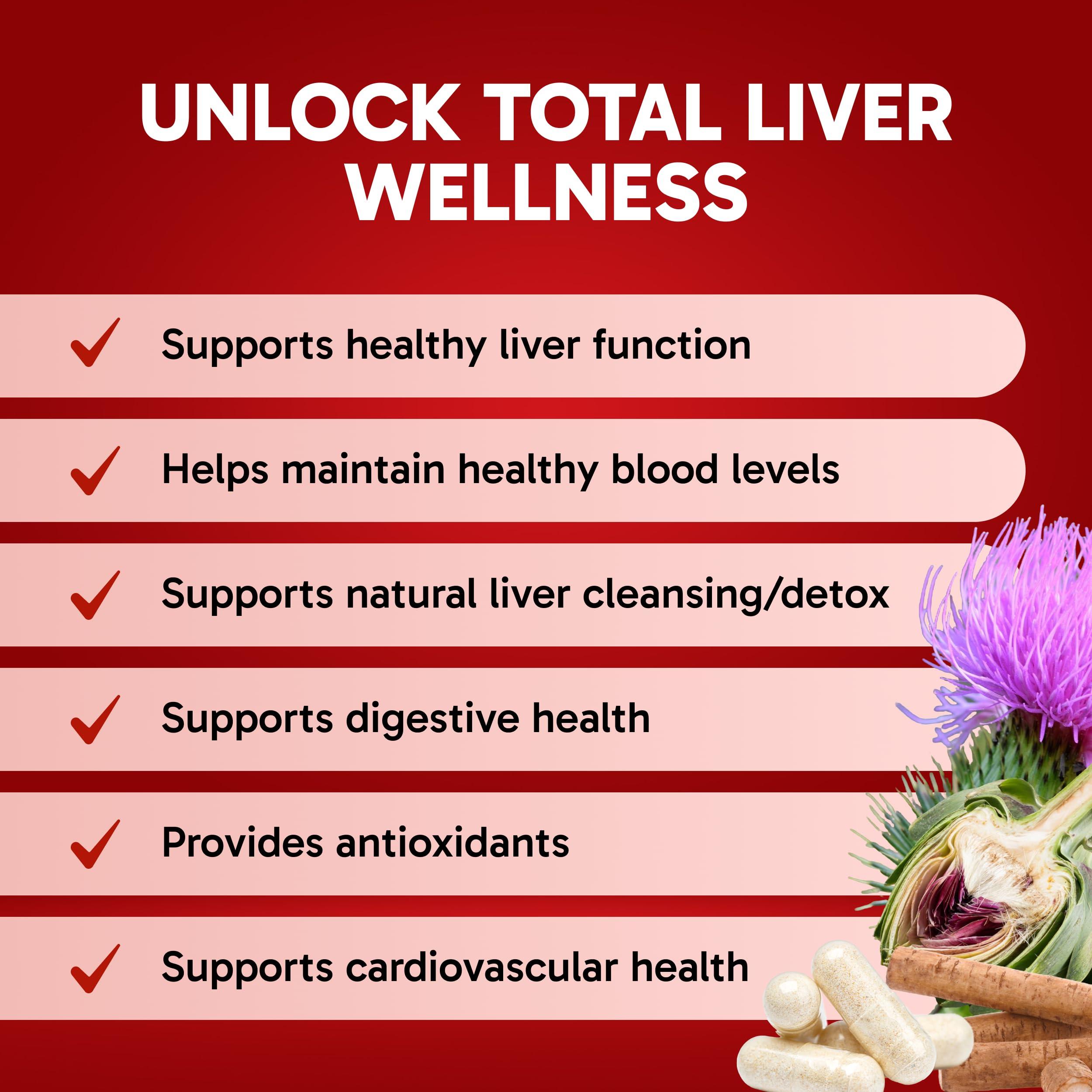 Clinical Effects Clinical Effects: Liver Support - Natural Milk Thistle and Zinc Supplement - 60 Veggie Capsules - Helps Detox and Cleanse The Liver - Supports Liver Function and Digestive Health - Made in The USA