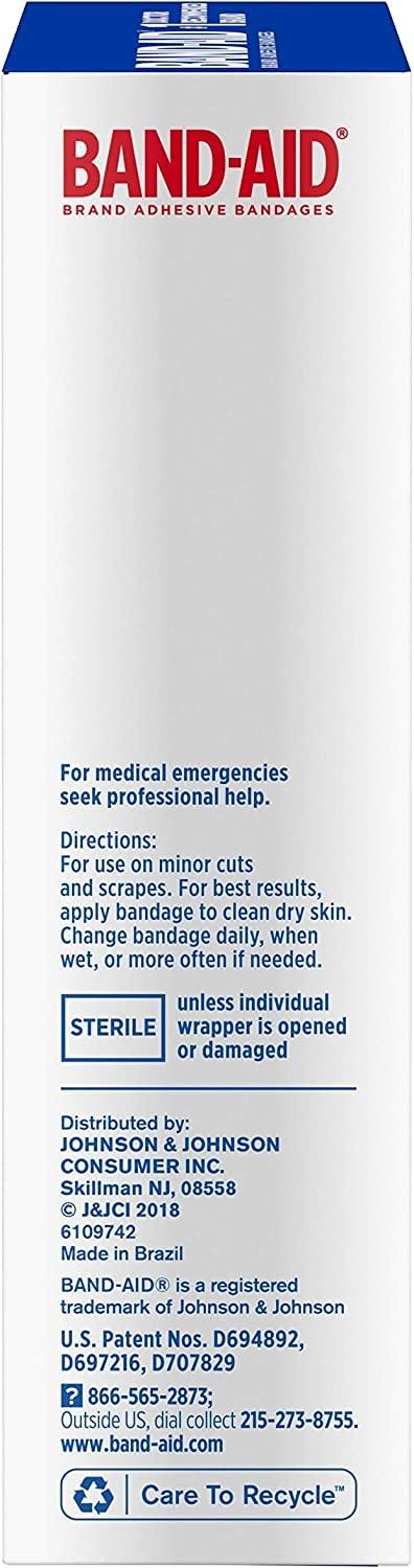 Band-Aid Band-Aid Flexible Fabric Bandages Extra Large All One Size - 10 ct, Pack of 3