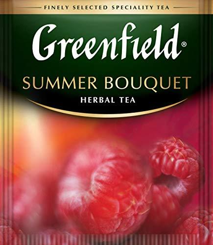 Greenfield Greenfield Summer Bouquet Herbal Tea Fruit & Herbal Collection 25 Teabags The Execptional Freshness Of Tea Is Guranteed By The Special Foil Sachet