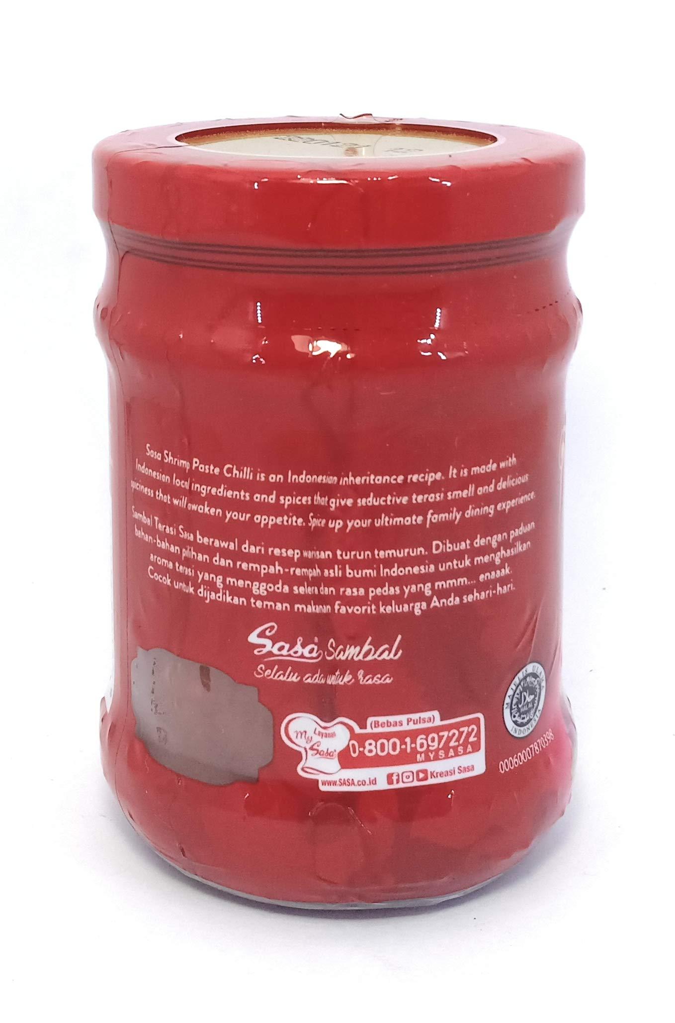 sasa Sasa Sambal Terasi (Shrimp Paste Chili Sauce), 135 Ml (Pack of 1)