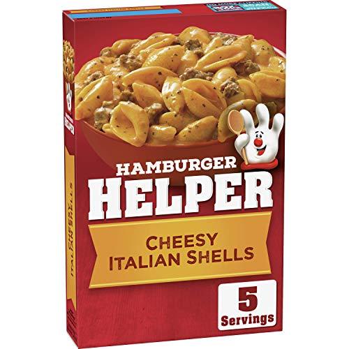 Betty Crocker Hamburger Helper, Cheesy Italian Shells, 6.1 oz box