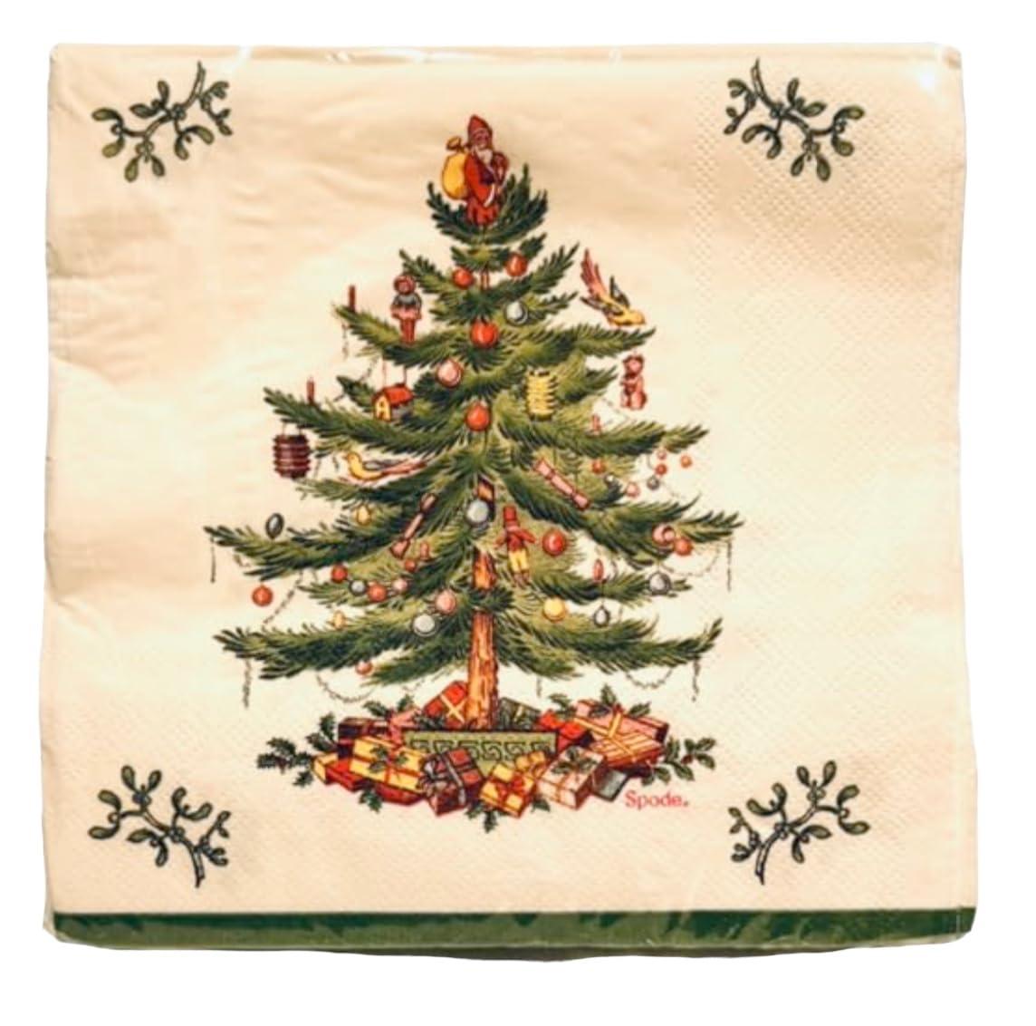 Spode Spode Christmas Tree Lunch Napkins, 3 ply 40 count