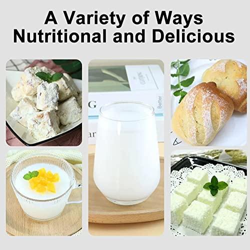 Plant Gift Plant Gift 100% Pure Coconut Powder Natural Powder, Great Flavor for Drinks, Smoothie, Yogurt, Baking, cookies, cakes and Beverages, Non-GMO Powder, No Filler, No additives 100G/3.25oz