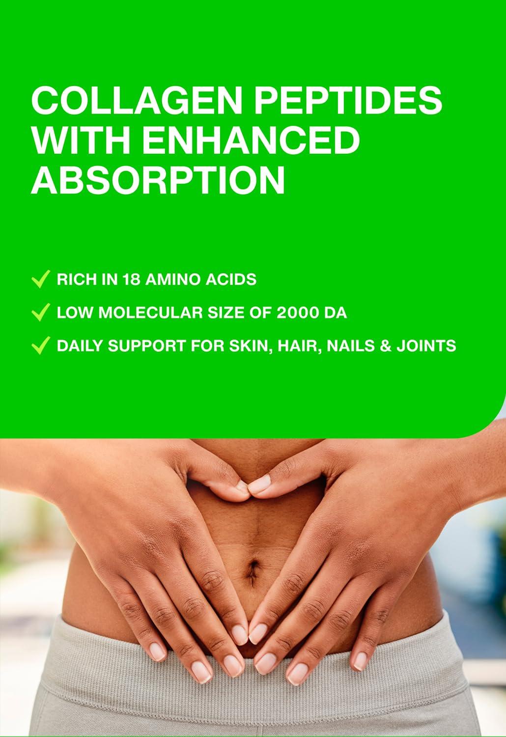 Fernes Hydrolyzed Collagen Peptides Supplement for Women & Men - Joint, Hair, Skin & Nails Support - Grass Fed Type I & III - Keto, Paleo - 14 Servings, 4.9 oz, Unflavored Powder