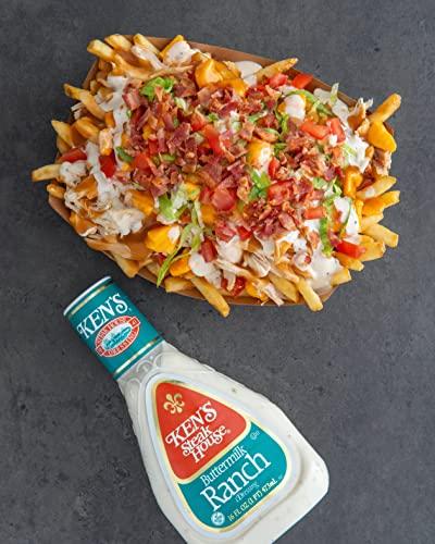 Ken's Ken's Steak House Buttermilk Ranch Dressing, 16 FL OZ (Pack of 1)