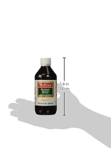Molina Molina Vanilla Extract Original, 8.3 Ounce (Pack of 8)