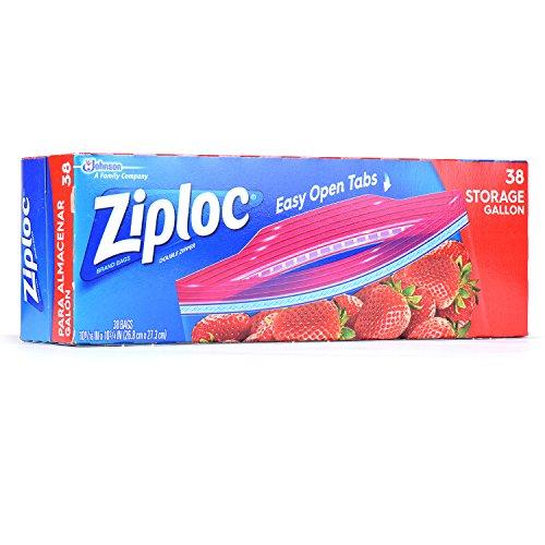 Ziploc Ziploc Storage Bags Gallon, 38 Count