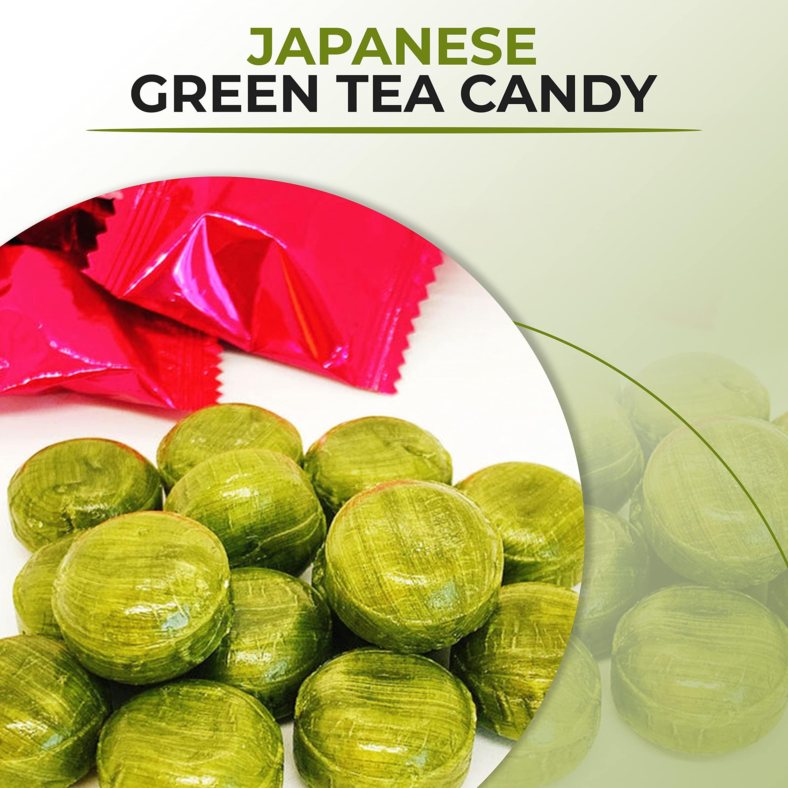 JAPANESE GREEN TEA CO. HARVESTED WITH IN JAPAN Benifuuki candy and Green tea bags (30 packs) from Japanese Green Tea Co – Relaxation Green Tea – Easy to Prepare - Non-GMO - Ideal for Tea Lovers