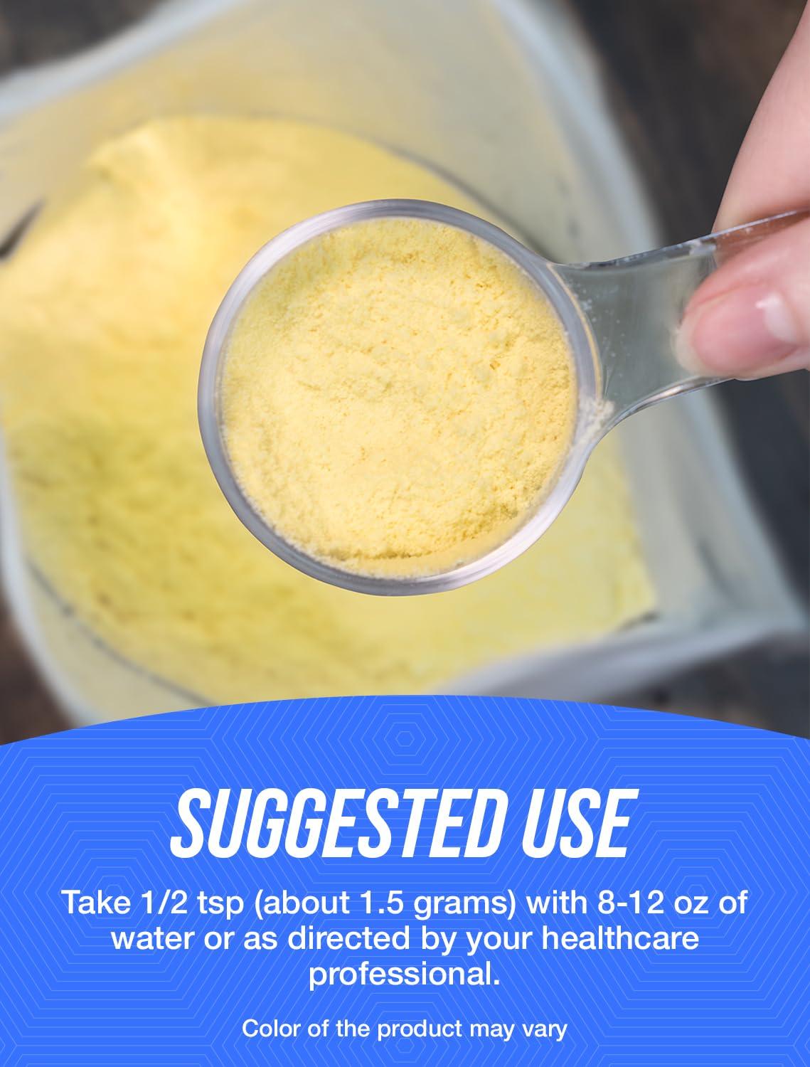 BulkSupplements BulkSupplements.com Colostrum Powder - Colostrum Supplement, Bovine Colostrum Powder - for Gut & Immune Support, Gluten Free - 1500mg per Serving, 250g (8.8 oz) (Pack of 1)