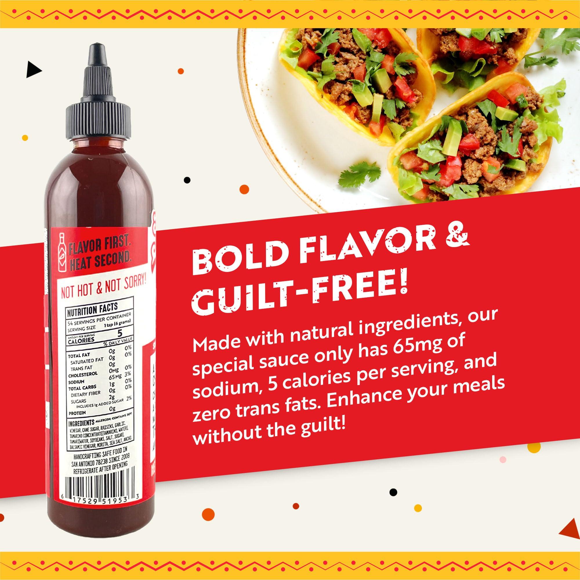 Humble House Humble House - Ancho & Morita Chiles Hot Sauce, Low in Calories and Sodium, Vegan Condiments for Chicken Wings, Steaks, Tacos, Burgers & More, Preservative-Free Enchilada Sauce, 9.5 oz