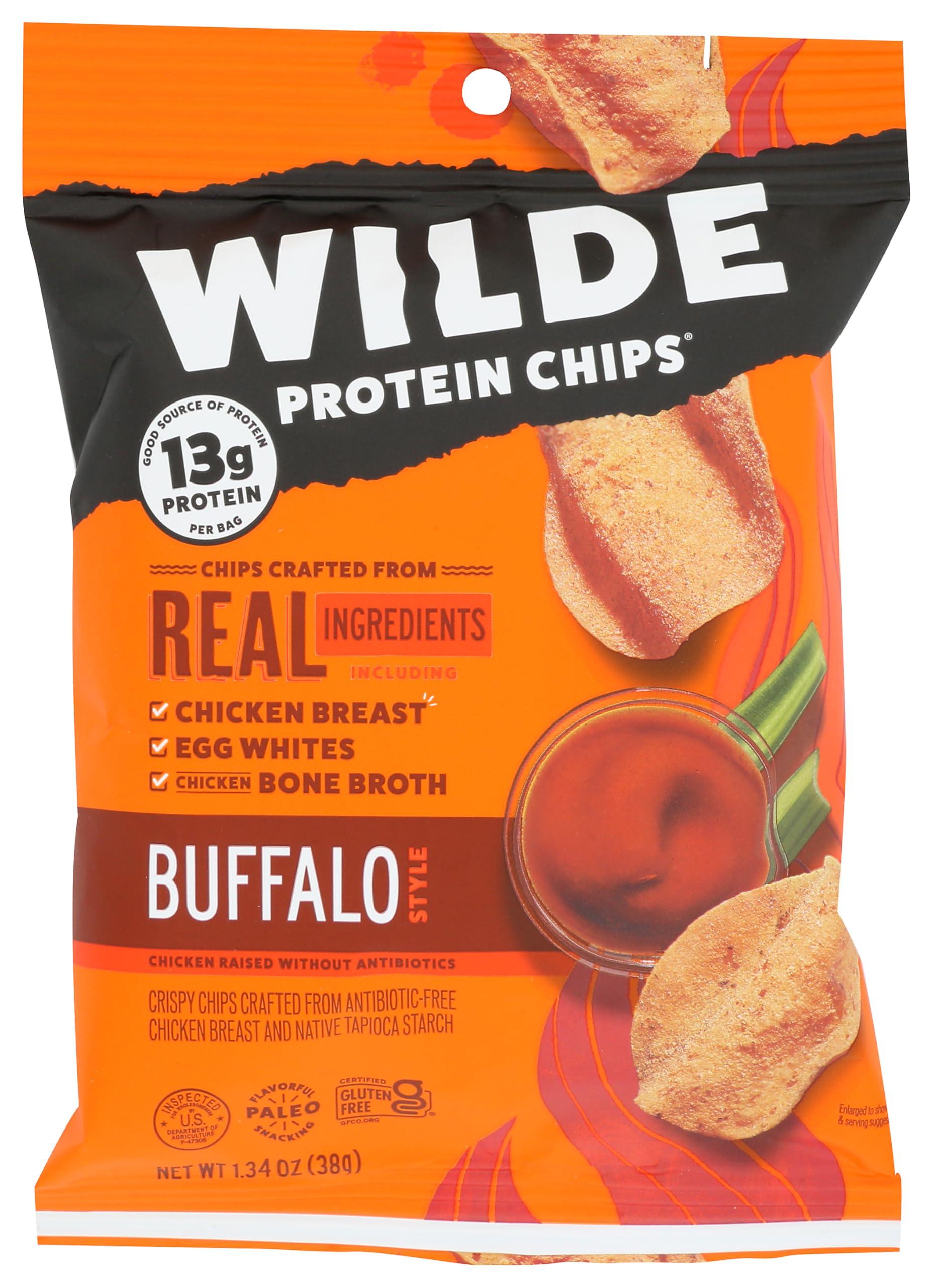 WILDE SNACKS WILDE SNACKS CHIPS CHICKEN BUFFALO, 1 Ounce (Pack of 1)